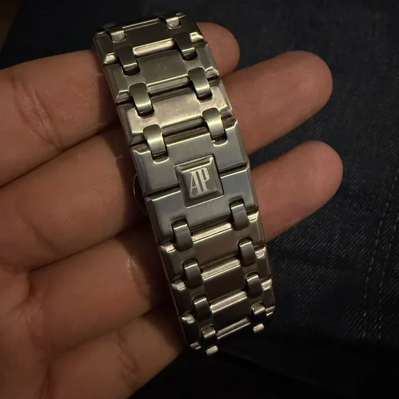 Audemars Piguet Silver Case with Deep Blue Dial - Picture 5 of 5